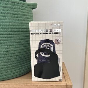 Shower Beer Holder and Speaker